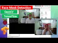 Raspberry Pi Face mask detection with OpenCV and Tensorflow