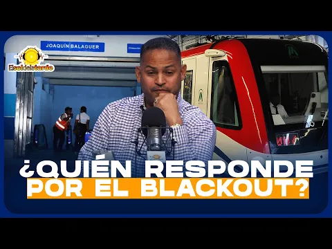 FÉLIX LAJARA: EL BLACKOUT Y EL METRO: DENUNCIAN GRAVE FALTA DE MANTENIMIENTO E INEFICIENCIA