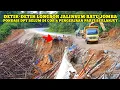 DETIK-DETIK LONGSOR JALINSUM BATU JOMBA || Pondasi DPT Belum Di Cor \u0026 Pengerjaan Parit Berlanjut