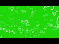 Math Background Greenscreen effect Chromakey Copyright free