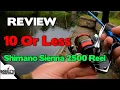 Shimano Sienna 2500 Spinning Reel Review