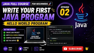 FIRST JAVA PROGRAM IMPLEMENTATION