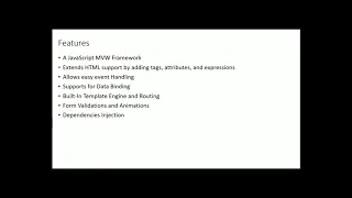 Chapter 1 AngularJS Introduction
