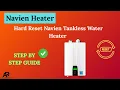 Hard Reset Navien Tankless Water Heater - Easy System Restart Guide