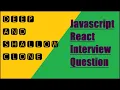 DEEP CLONE SHALLOW CLONE JAVASCRIPT AND REACT INTERVIEW QUESTIONS