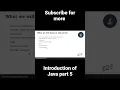 introduction of Java part 5
