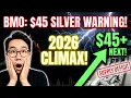Lagu Warning! BMO’s New 2026 Forecast Just Changed Everything. Silver $45 Collapse or Moon?