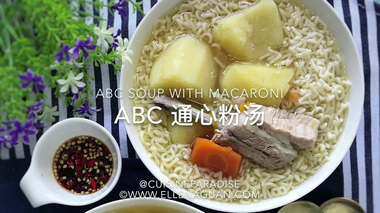 ABC Soup With Macaroni