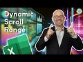 Excel Dynamic Scroll Range with Spin Button