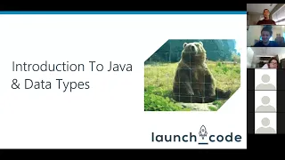 Lecture 1 Intro to Java Data Types