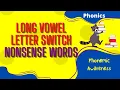 CVCe Words Long Vowel Nonsense Words Phonics for Kids