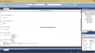 Operator overloading as a non-member function