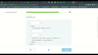 11 AI generated practice Web Development Sololearn Answers