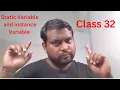 python Object Oriented Programming static and instance variable in bangla by Sylas Halder Class-32