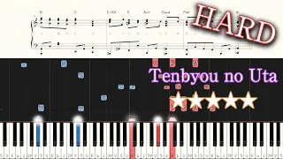 Download Tenbyou no Uta - Mrs. GREEN APPLE feat. Sonoko Inoue - Hard Piano Tutorial + Sheets MP3