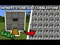 SIMPLE 26 1 AUTOMATIC STONE FARM TUTORIAL for Minecraft Bedrock and Java