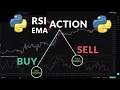 RSI EMA trading bot python for Binance