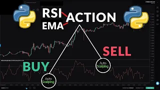 RSI EMA trading bot python for Binance
