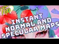 How to Generate Normal Specular Maps for Secondlife MATERIALS NO BLENDER NO Photoshop