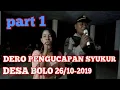 Download Lagu Dero pengucapan syukur desa BOLO, 26 oktober 2019.part 1