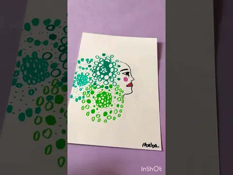 Art abstrait avec les feutres acryliques #artherapy #art #artale