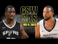 Download Lagu Golden State Warriors vs San Antonio Spurs Full Game Highlights - July 6, 2025 | NBA Summer League