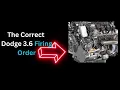 Dodge 3 6 Engine Firing Order Cylinder Numbers Explained
