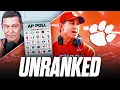 How Clemson ended up UNRANKED in the College Football Preseason Top 25 for the first time since 2011