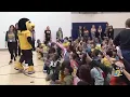 Gabby Marshall and Herky surprise Coralville Central Elementary with 10k donation from Caseys