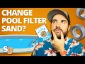 How To Change The SAND In Your POOL FILTER