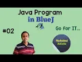 Java Program in BlueJ Environment ICSE IX X BlueJ IDE Java Programming