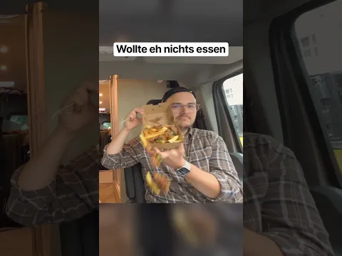 Essen fällt beim vorstellen..