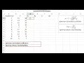 Spearman BROWN test using Microsoft Excel