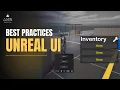 How to create Modular and Scalable UI systems in Unreal Engine