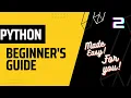 Python Complete beginners guide Part 2 Variables comments and Arithmetic operators