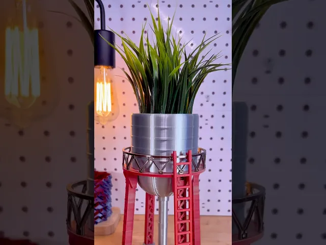 Water Tower Planter video thumbnail