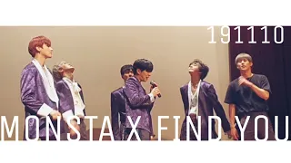 Download 몬스타엑스 [monstax] 191110 사운드웨이브 팬싸 find you 풀캠 MP3