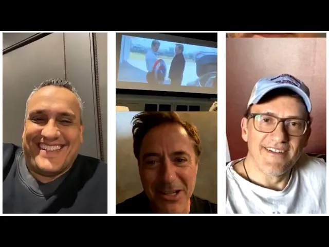 'Avengers: Endgame' Quarantine Watch Party | Russo Brothers, Robert Downey Jr.