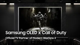 Samsung OLED × Call of Duty | Official TV Partner of Modern Warfare 4
