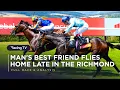Man s Best Friend Comes Late to Land the Richmond Stakes Replay Racing TV