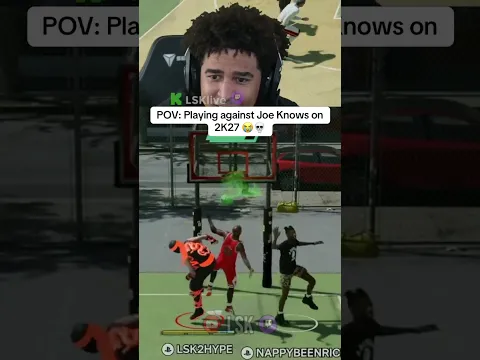 POV: Playing against Joe Knows on 2K27 😭