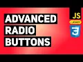 Advanced Custom Radio Buttons CSS jQuery Separate Label Input in Radio Button