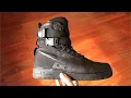 Nike SF AF1 Triple Black Review On Feet