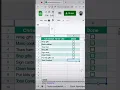 Checklist with percent completion bar