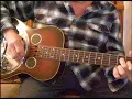 1930 Dobro Sugar Babe Bob Zaidman Picking Mance Lipscomb and Piedmont Style Guitar