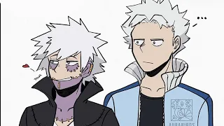 Dabi and Hawks My Hero Academia Comic Dub