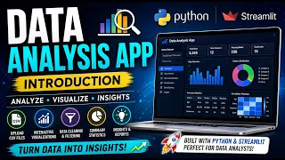 Data Analysis App Introduction Build an AI-Powered Data Analysis App with Python Streamlit