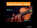 Lagu #kathalrojave #carnaticviolintutorial#  #music #cover #arrahman #violin whowillbemylifepartnerta