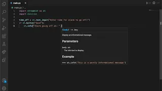 How to make an alarm with streamlit in python Not so Pro python Tutorials