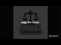 Judge R Crown Criminal Traffic hearing in Collier County 1 21 2021